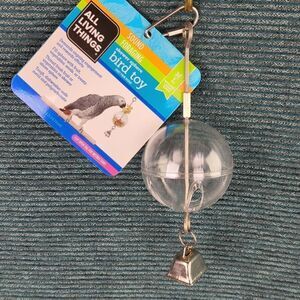 All Living Things Sound Foraging Skewer Sphere Bird Toy